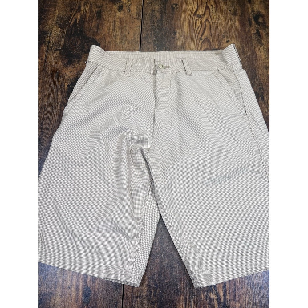 Burnside Lightweight Board Shorts Mens Beige Size 30 Pockets Beach